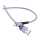 Kabel USAMS Kabel U52 microUSB 2A Fast Charge 1m purpurowy SJ435USB04